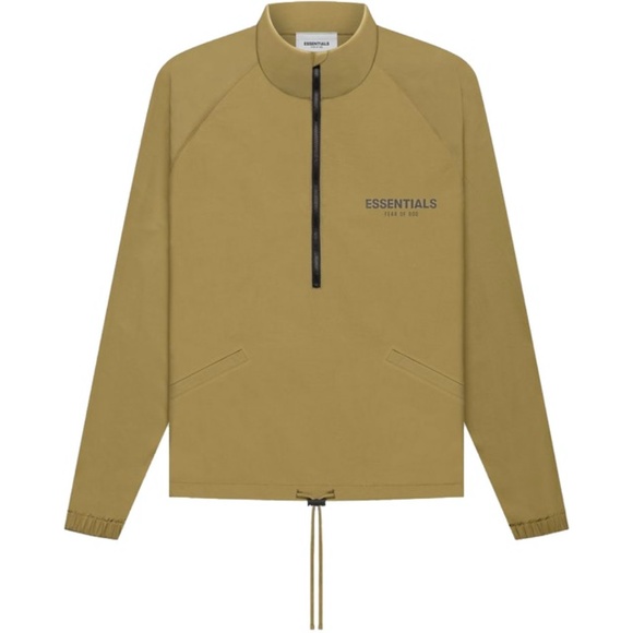 Fear of God Essentials Half Zip Track Jacket - Picture 1 of 2